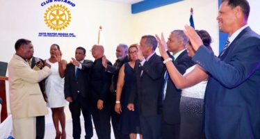 Club Rotario Hato Mayor-Maguá juramenta directiva 2019-2020
