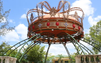 Gigantesca Corona Embellece Parque de Hato Mayor del Rey