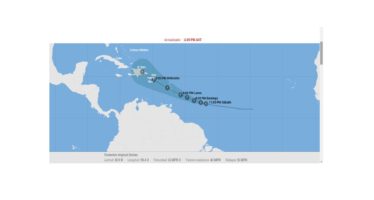 Tormenta tropical amenaza con tocar Puerto Rico y RD