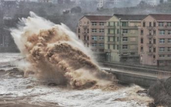 Fuerte Tifón deja al menos 45 muertos en el este de China