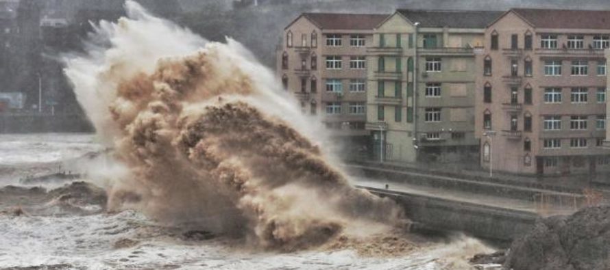 Fuerte Tifón deja al menos 45 muertos en el este de China