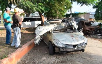 Mueren tres hermanos en accidente de tránsito en Santiago