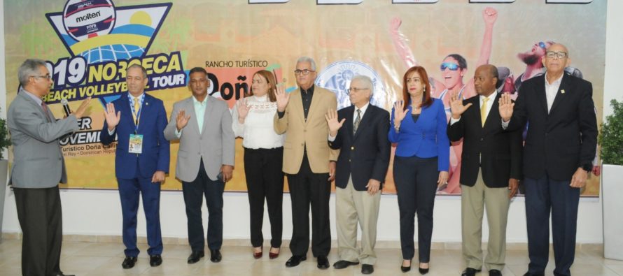 Juramentan miembros Comité Organizador del “Círcuito Continental de Voleibol de Playa NORCECA”