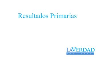 Resultados Primarias PLD/PRM en Hato Mayor