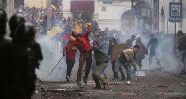 Manifestaciones en Ecuador dejan 5 muertos y 554 heridos