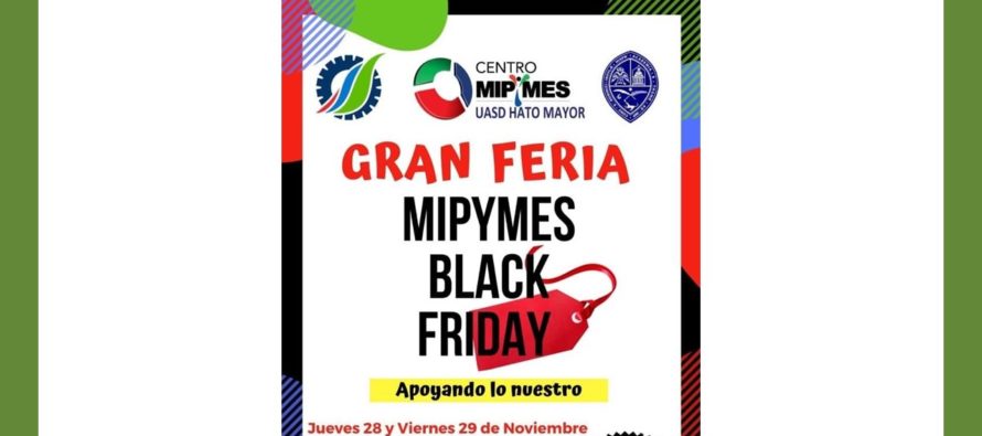 Gran Feria MIPYMES Black Friday en Hato Mayor