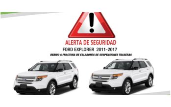 ¡Atención! Informan desperfectos en Ford Explorer 2011-2017; si tienes una debes leer esto