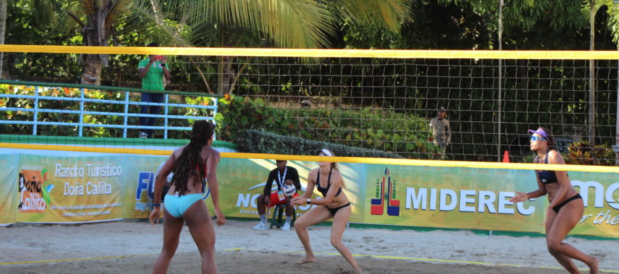 Arrancó el Circuito Continental NORCECA de Voleibol de Playa; parada Hato Mayor