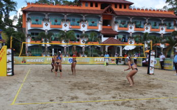 Segundo día de competencia del NORCECA parada Hato Mayor