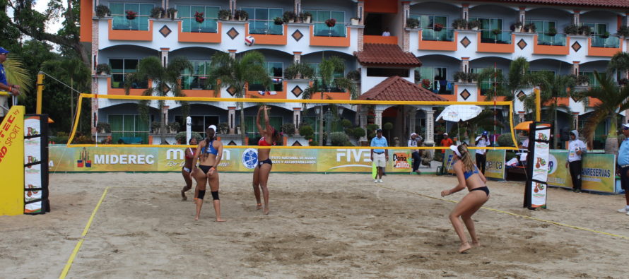 Segundo día de competencia del NORCECA parada Hato Mayor