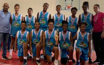 Monte Plata obtiene el oro en el Torneo Nacional de Baloncesto Femenino U-14