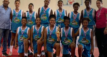 Monte Plata obtiene el oro en el Torneo Nacional de Baloncesto Femenino U-14