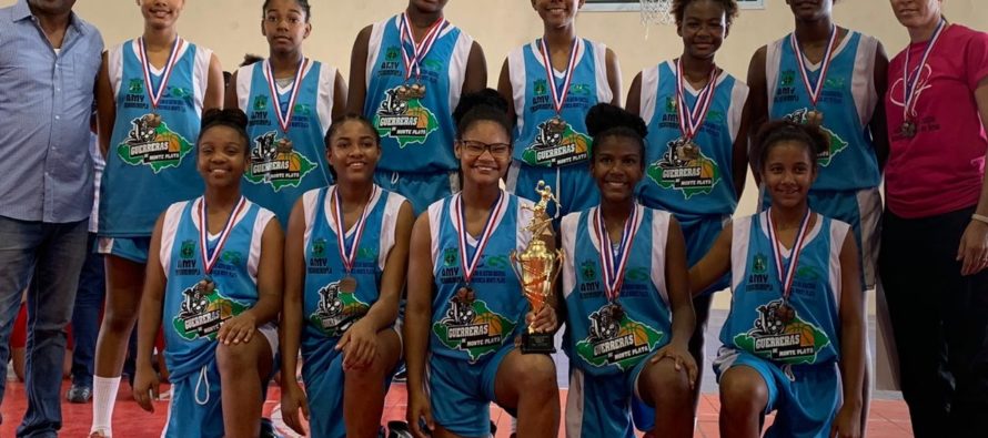 Monte Plata obtiene el oro en el Torneo Nacional de Baloncesto Femenino U-14