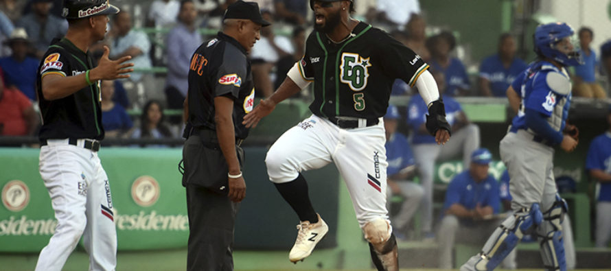 Las Estrellas se ponen a 5.0 partidos del cuarto lugar al ganarle al Licey