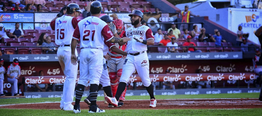 Gigantes pegan cuatro jonrones en triunfo ante los Leones