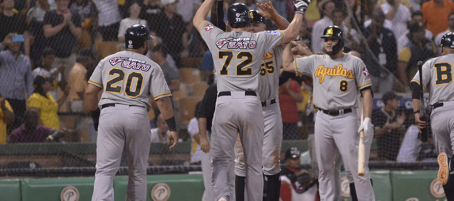 Águilas asumen el segundo lugar al vencer a los Leones en 14 entradas