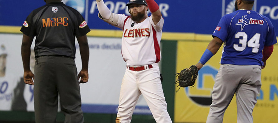 Leones vencen a los Tigres 6 carreras por 2