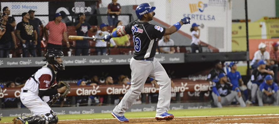 Licey se impone a los Gigantes con jonrón de dos carreras de Hanley Ramírez