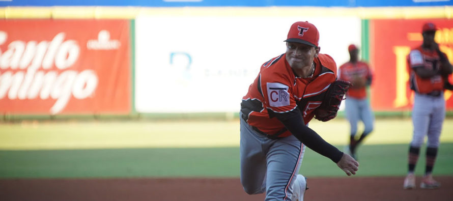 Toros empatan en primer lugar con blanqueada al Licey