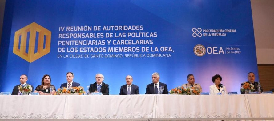 Inauguran IV Reunión de Autoridades Penitenciarias y Carcelarias de los Estados Miembros de la OEA