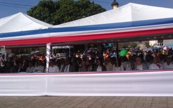 Con evento protocolar y majestuoso desfile estudiantil Regional 05 de Educación celebra el 176 aniversario de la Independencia Nacional