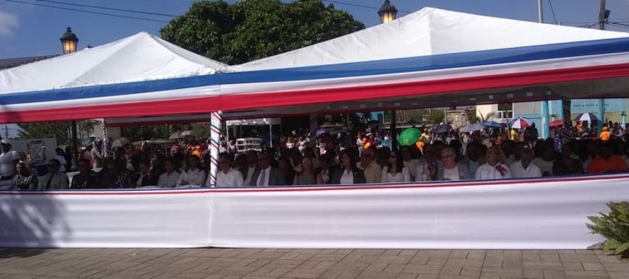 Con evento protocolar y majestuoso desfile estudiantil Regional 05 de Educación celebra el 176 aniversario de la Independencia Nacional