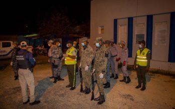 310 arrestados en la tercera noche de toque de queda en el este