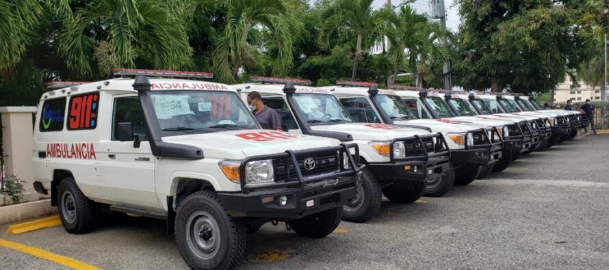 SNS distribuye ambulancias para fortalecer traslados pacientes COVID-19