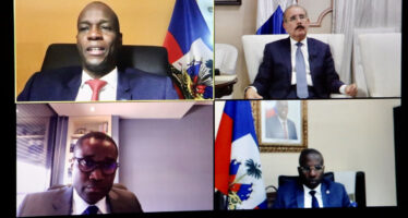 Presidente Medina sostiene conferencia con homólogo de Haití, Jovenel Moïse