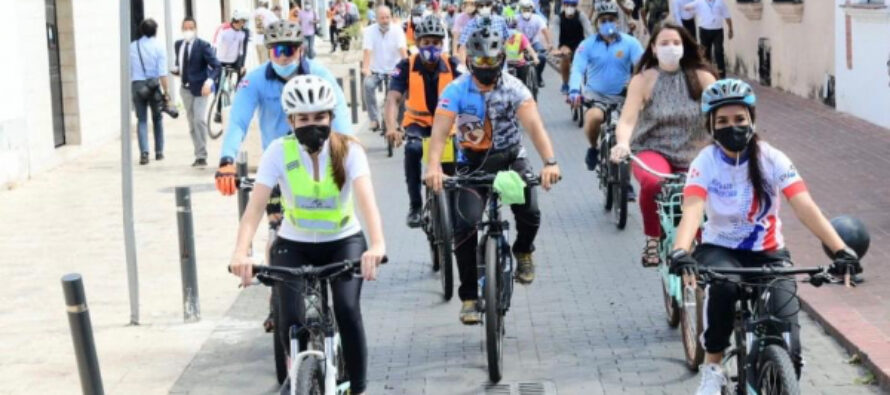 Ciclistas muestran satisfacción por iniciativa del INTRANT de habilitar Ciclovía