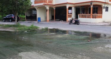 Residentes del sector Brisas de HM esperan solución a alcantarilla expulsando agua con heces