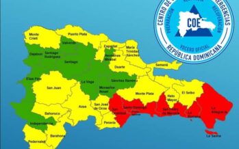 Las 31 provincias en alerta por tormenta tropical