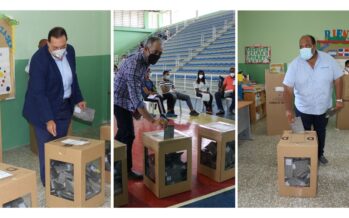 Gran cantidad de votantes se observan en los colegios electorales de Hato Mayor