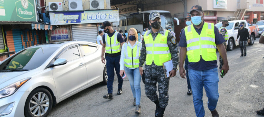 INTRANT supervisa cumplimiento medidas distanciamiento en el transporte