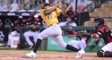 Leones vencen a las Águilas Cibaeñas 4-3 en un partido cerrado