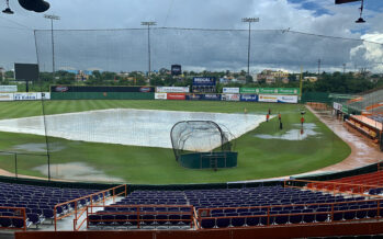 Lluvias vuelven a posponer partido en La Romana