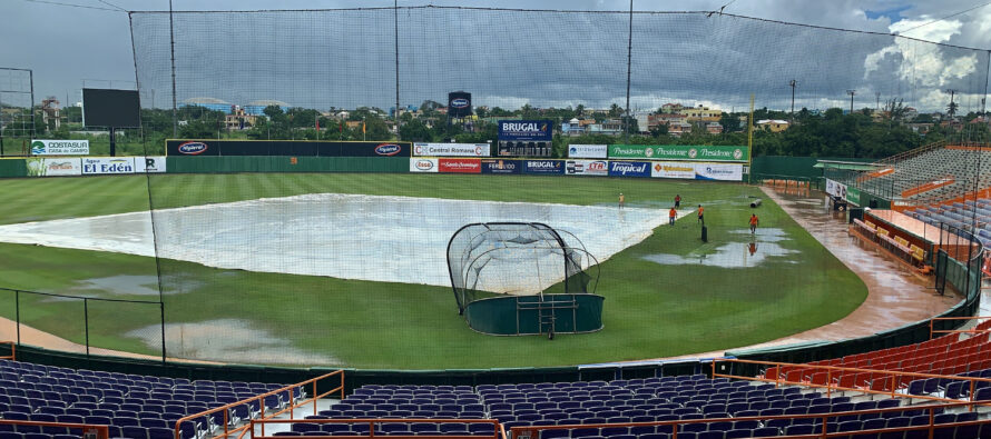 Lluvias vuelven a posponer partido en La Romana