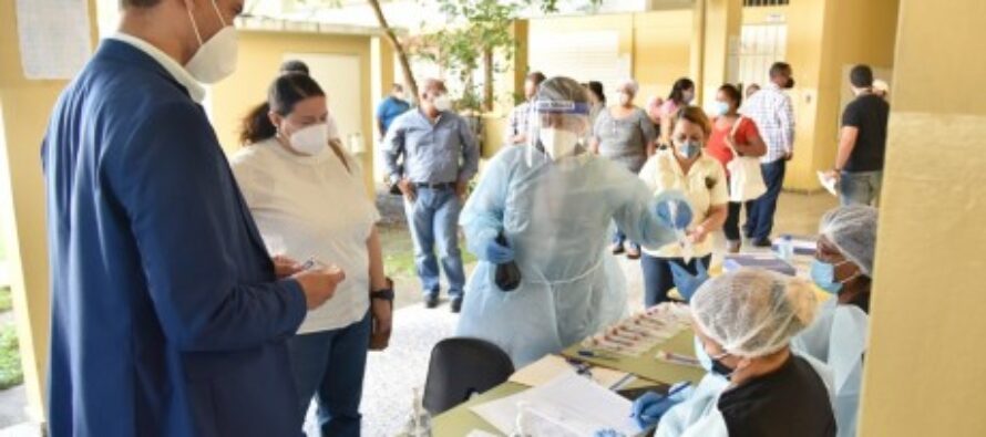 Educación interviene y desinfecta centros educativos para prevenir casos de COVID-19