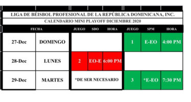 Lidom anuncia calendario miniplayoff Estrellas ante Leones; serie será a un 3-2