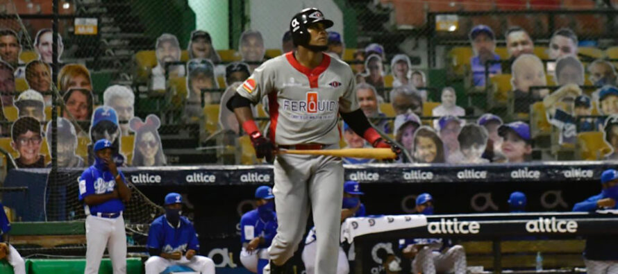 Leones provocan sexta derrota seguida a los Tigres del Licey