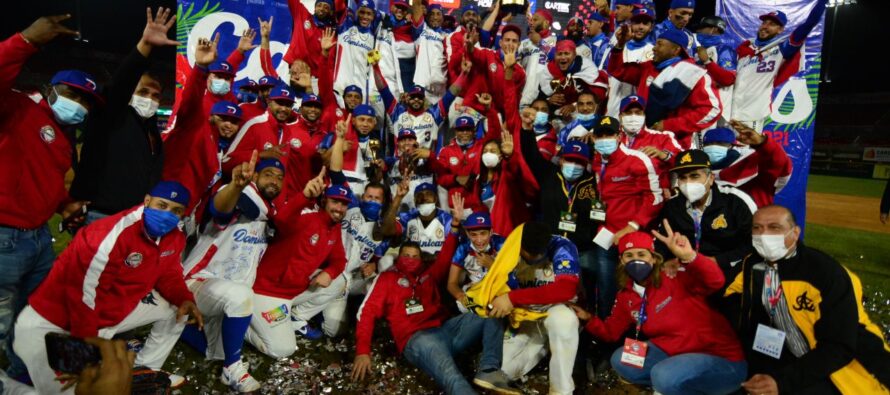 Águilas Cibaeñas de República Dominicana ganan la Serie del Caribe 2021