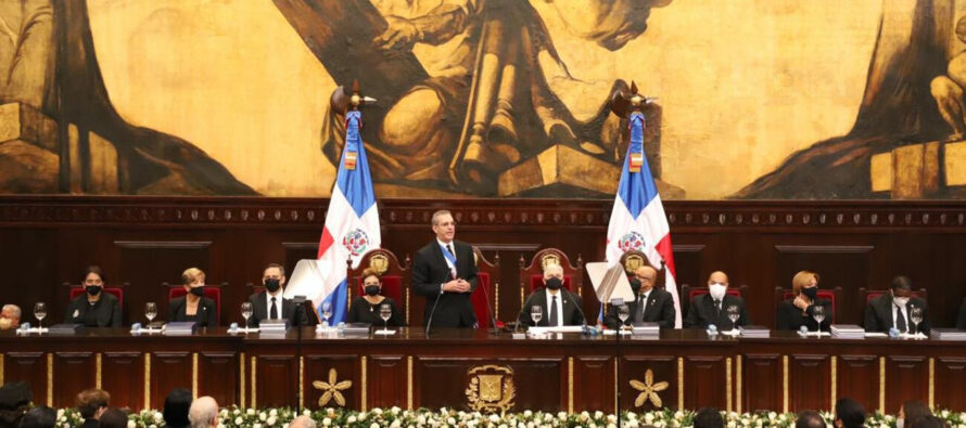 Rendición de cuentas presidente Abinader: «El campo está sembrado y la alimentación del pueblo garantizada»