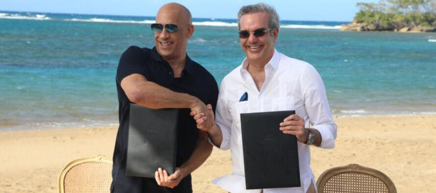 Anuncian la creación de estudio de cine dirigido por Vin Diesel en Puerto Plata