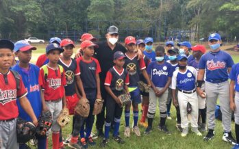 Comisionado de Pequeñas Ligas de Béisbol anunció proyectos