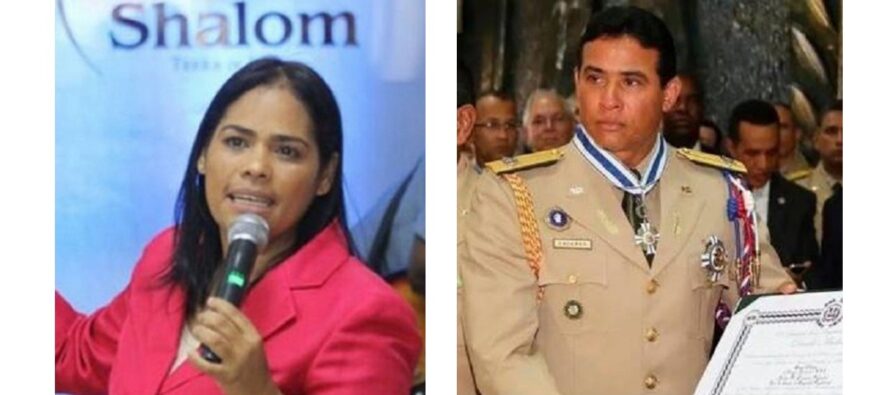 Arrestan al general Cáceres Silvestre y a la pastora Rossy Guzmán por corrupción administrativa