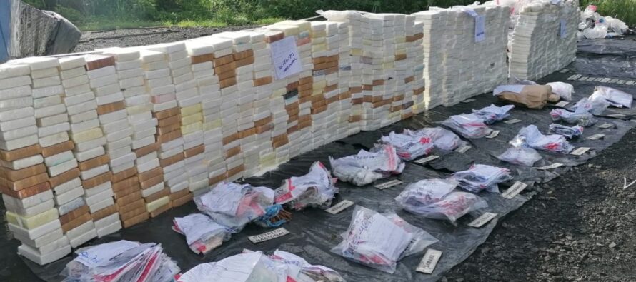 La Procuraduría incinera más de 1,052 kilos de drogas ocupadas en la última semana