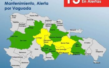 Mantienen 13 provincias en alerta meteorológicas