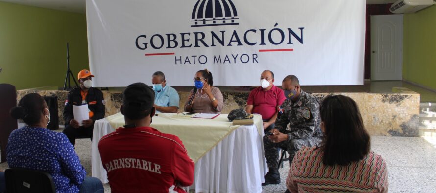 El Comité de Prevención, Mitigación Hato Mayor se reúne ante paso de la tormenta Grace