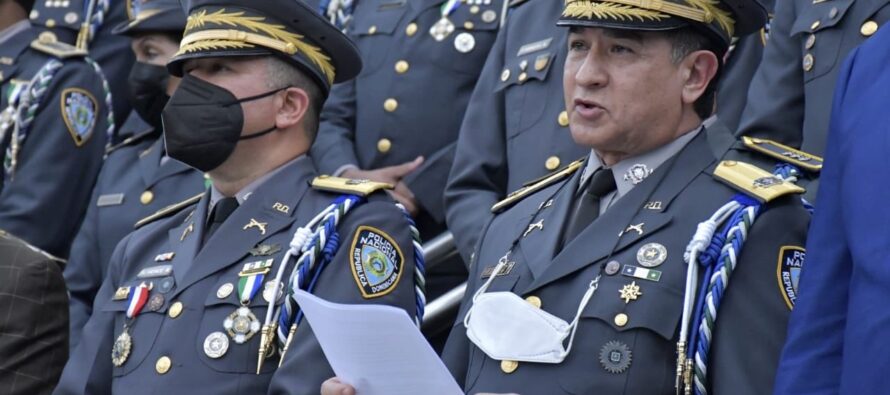 Mayor general Eduardo Alberto Then toma posesión como nuevo director de la Policía Nacional