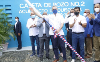 Luis Abinader entrega y deja iniciadas obras en San Pedro de Macorís